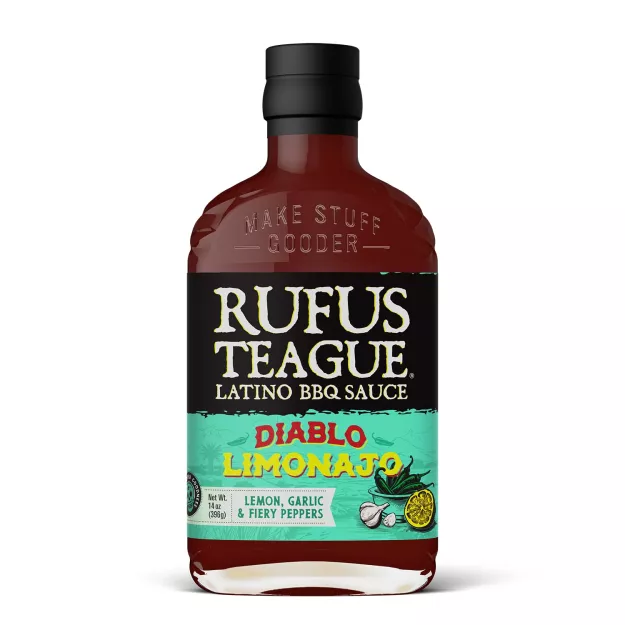 Rufus Teague Latino BBQ Sauce Diablo Limonajo