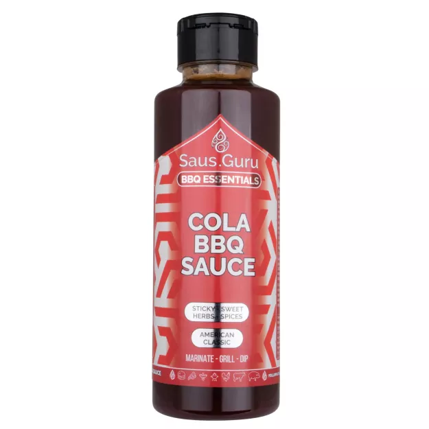 SAUS.GURU CLASSIC COLA – BBQ SAUCE 500ml