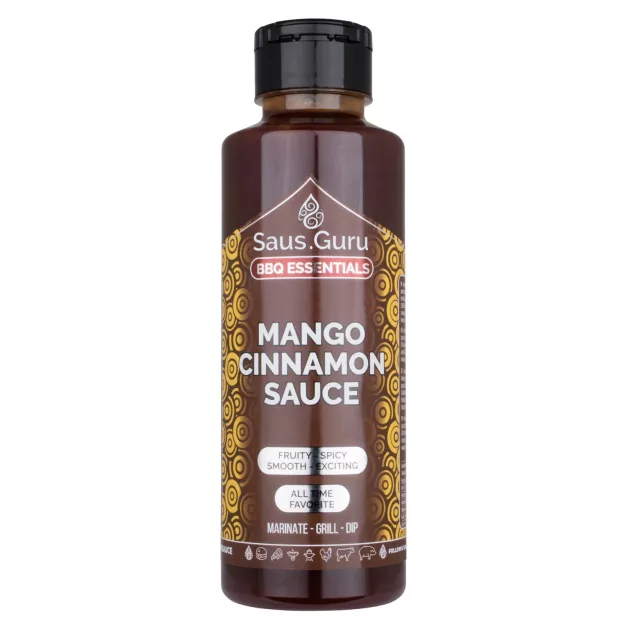 SAUS.GURU  MANGO CINNAMON – BBQ SAUCE 500ml