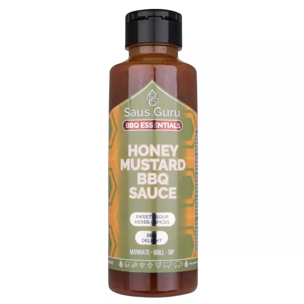 SAUS.GURU HONEY MUSTARD – BBQ SAUCE 500ml