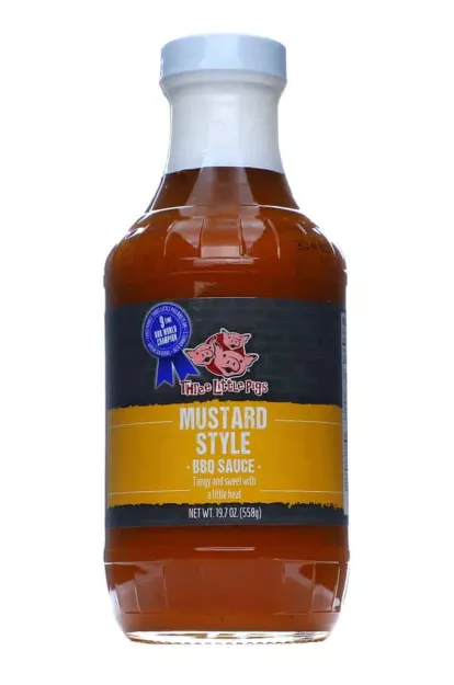 Three Little Pigs Mustard BBQ Sauce