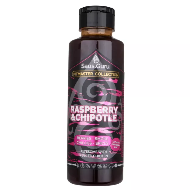 SAUS.GURU  RASPBERRY & CHIPOTLE – PITMASTER SAUCE 500ml